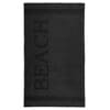 Droomtextiel Beach Strandlaken - 100x200 cm - Zwart