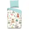 Peuter dekbedovertrek Boho Dieren 120x150cm - 100% Zacht Katoen
