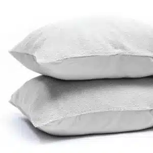 Sleeps Zachte Teddy Kussenslopen Grijs 60x70 cm - 2 Stuks - Teddy zacht