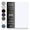 Sleeps  Jersey Hoeslaken - Wit Tweepersoons 160x200/220 cm - 100% Katoen -  Hoge Hoek - Heerlijk Zacht Gebreid - - Strijkvrij - Rondom elastiek - Stretch -