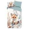 Good Morning Kinderdekbedovertrek Foxx Multi 140x200/220 cm - 100% Katoen