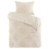 Papillon Dekbedovertrek Helsinki Zand  Eenpersoons 140x200/220 cm  - 100% Percale Katoen - Hoogwaardige Kwaliteit - Super Zacht