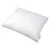 Wit kussen op witte achtergrond, geïsoleerd.