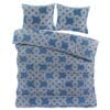 Papillon Dekbedovertrek Tijn Blauw - 200x200/220 cm
