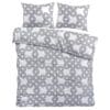 Papillon Dekbedovertrek Tijn Grijs - 200x200/220 cm