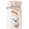Good Morning Dekbedovertrek Feather Bliss  - 140 x 200/220 cm - Katoen
