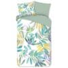 Good Morning Dekbedovertrek Palmbladeren - 140x200/220 cm - Katoen