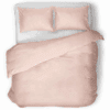 Luxe  Egyptische Katoenen Dekbedovertrek Roze Tweepersoons 200x200/220 cm - Zeer Hoogwaardige Kwaliteit - Super Zacht