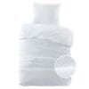 Papillon Dekbedovertrek Mendoza Wit - 140x200/220 cm