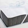 Droomtextiel Matrasbeschermer Waterdicht Plateau - 90x200 cm - Incontinentie Molton - Antibacterieel - Hoogwaardige kwaliteit