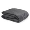 Teddy Fleece Deken - Fleece Plaid- Ultrazacht - 150x200 cm - Antraciet