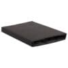Ambiante Cotton Split topper hoeslaken Antraciet 140x200 cm 100% katoen